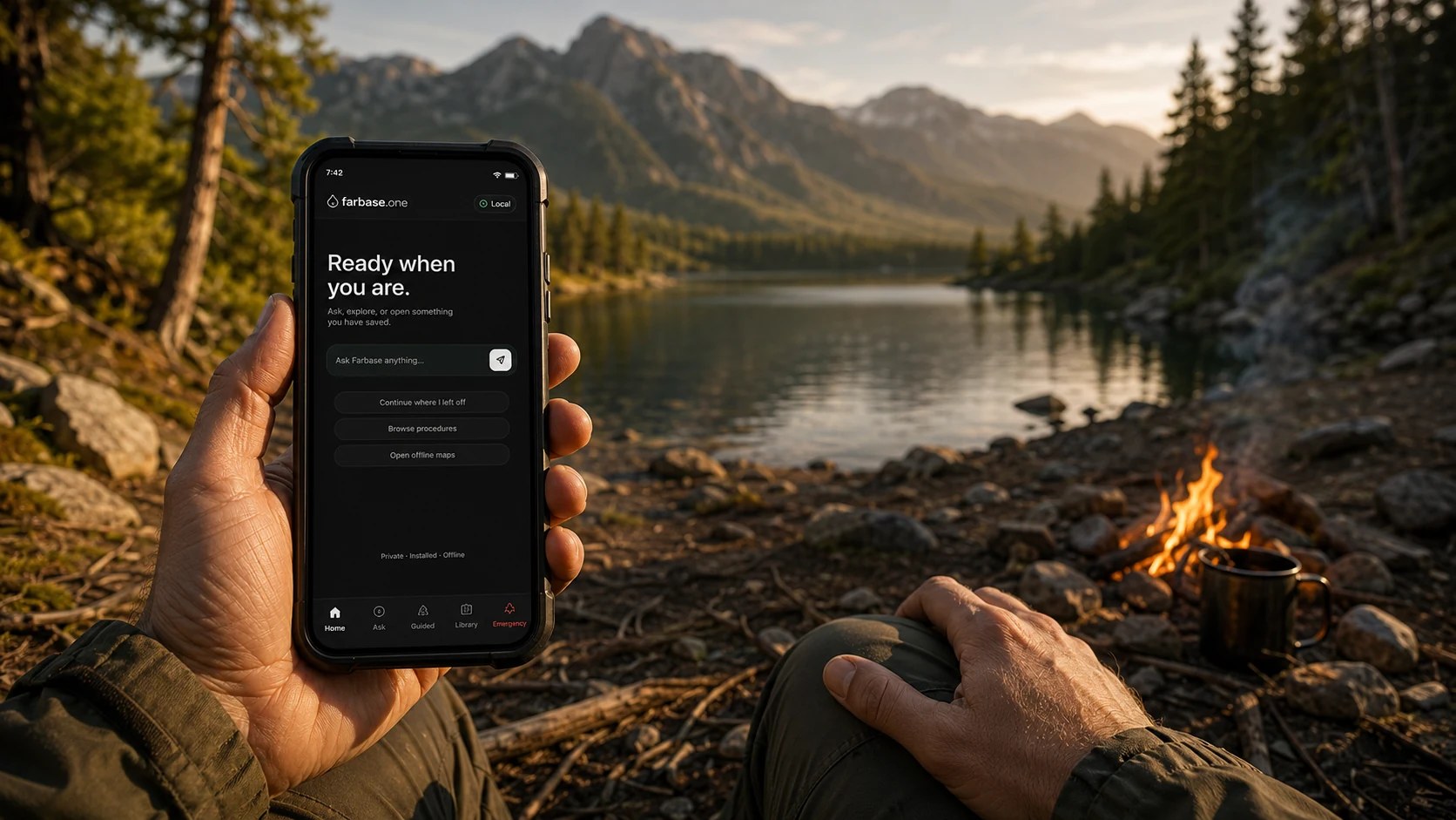 No signal. Full capability.